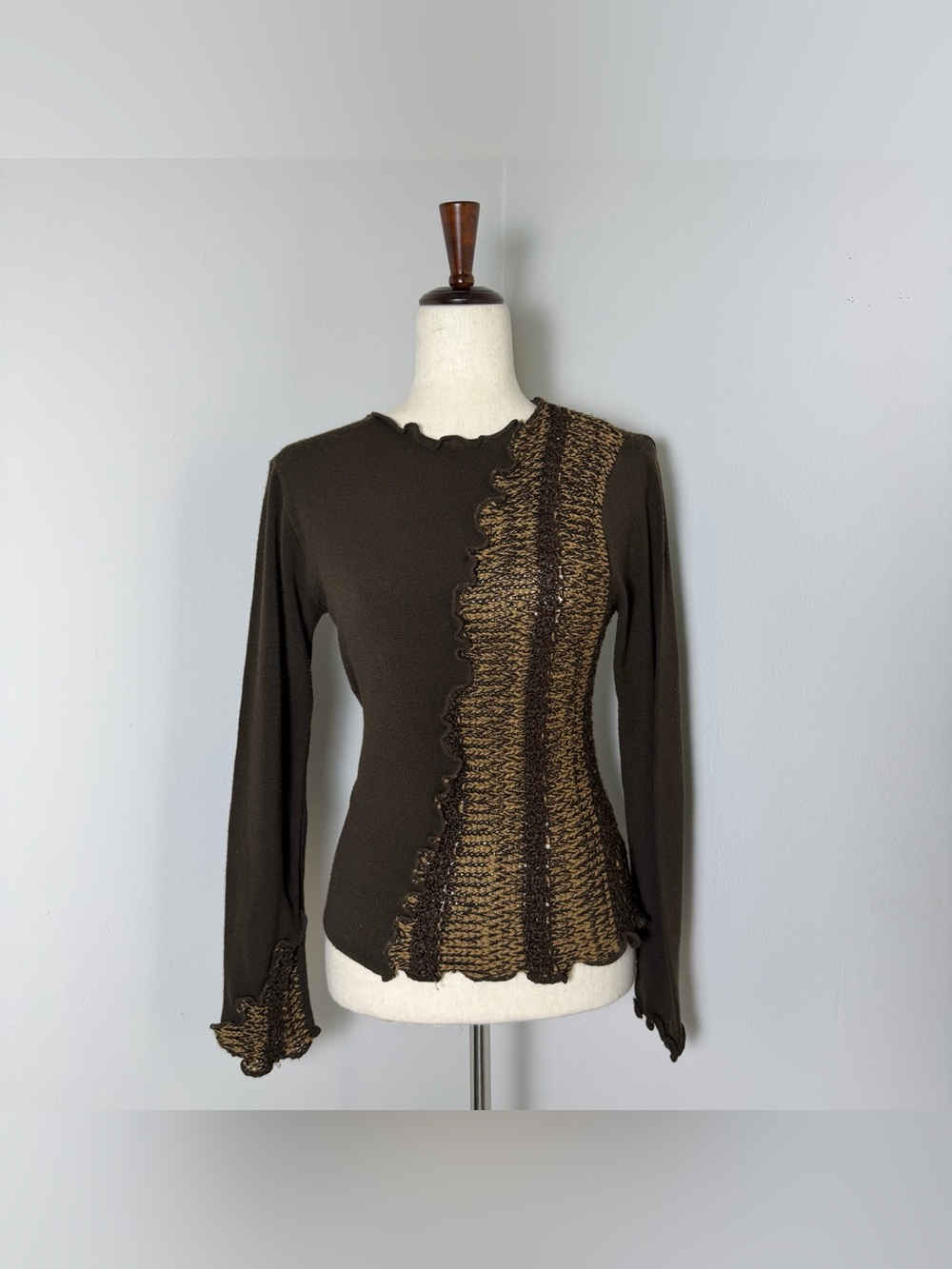 Vintage Mirasati Paris Knit Sweater, Women’s S